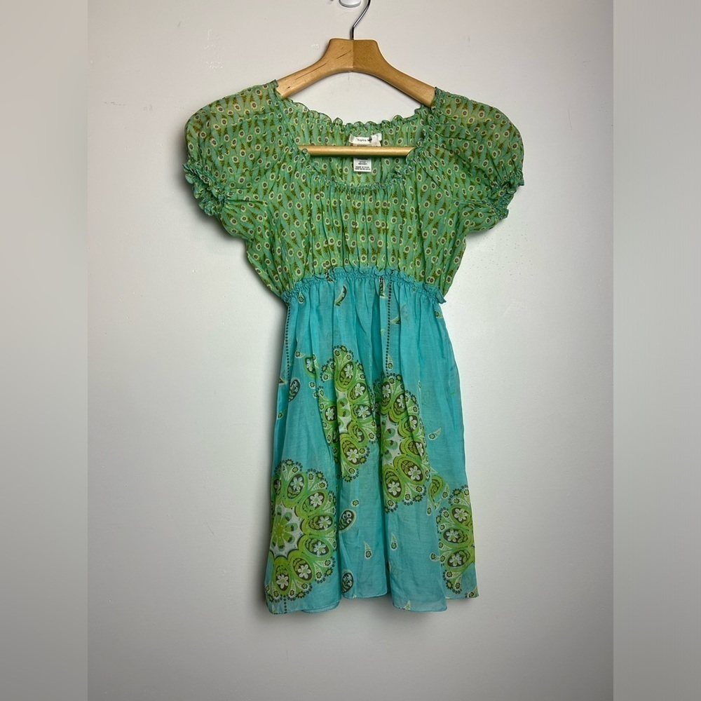 Sophie max Y2K Silk Blouse Top S Multicolor Off the shoulder Lightweight‎ fairy